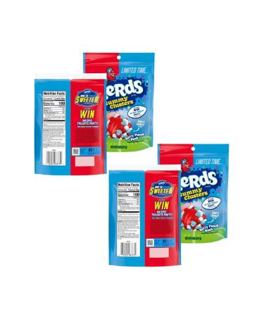 NRD-Cluster Halloween Candy Gummy Cluster Berry Punch Rush Candy Snacks for Halloween Treats Christmas and Snacks for Kids 227grams (Pack of 2)