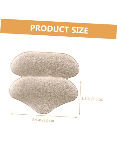 FOMIYES Heels Stickers Inserts - Women's Invisible Half Size Pads & Protectors for Foot Comfort | 2 Pairs Outdoor Use - Buy Online on GoSupps.com