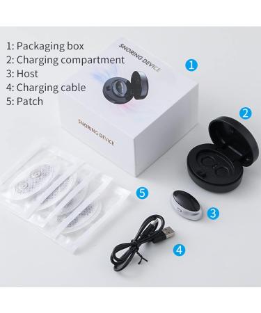 Intelligent Electric Anti-Snoring Device - Smart & Adjustable Snoring Stopper for Better Sleep - Buy Online on GoSupps.com
