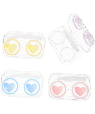 Solustre 12-Piece Contact Lens Organizer & Makeup Container Set | Compact Cosmetic Lens Etui with Small Mirror - Buy Online on GoSupps.com