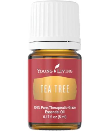 Tea Tree (Melaleuca Alternifolia) Essential Oil by Young Living - 5ml - Purify and Revitalize with Nature's Essence - Healthy-looking Skin and Nails - Healthy Hair and Scalp