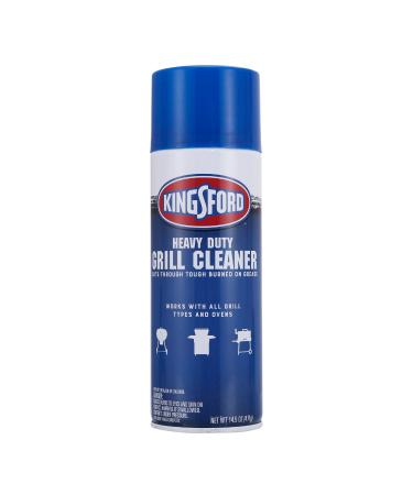 Kingsford Heavy Duty Spray-On Grill Cleaner Aerosol | Cuts Through Grease and Grime on Contact | Makes Grill Cleaning Effortless, Great for Grills or Ovens | 14.5 ounces 14.5 oz - 1 Pack