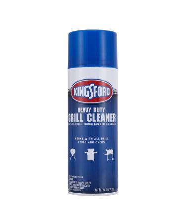 Kingsford Heavy Duty Spray-On Grill Cleaner Aerosol | Cuts Through Grease and Grime on Contact | Makes Grill Cleaning Effortless, Great for Grills or Ovens | 14.5 ounces 14.5 oz - 1 Pack - Buy Online on GoSupps.com