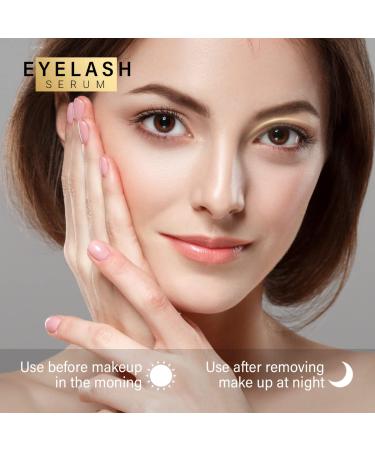 Premium 5ml Eyelash Growth Serum for Fuller & Longer Natural Lashes - Vegan & Cruelty-Free - Buy Online on GoSupps.com
