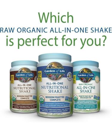 Buy GARDEN OF LIFE All in One Raw Vanilla Nutritional Shake - 969 GR | International Shipping Available - Buy Online on GoSupps.com