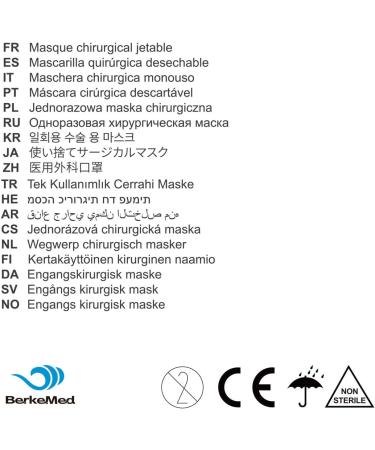 Buy EN 14683 Type IIR Surgical Masks - 50 Pack | International Shipping Available - Buy Online on GoSupps.com