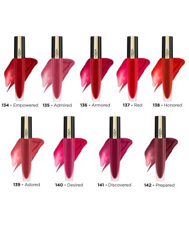 L'Or al Paris Rouge Signature Empowered Lip Color - Long-Lasting Lightweight Matte Finish (8.5ml) - 138 Assured - 1 Piece - Buy Online on GoSupps.com
