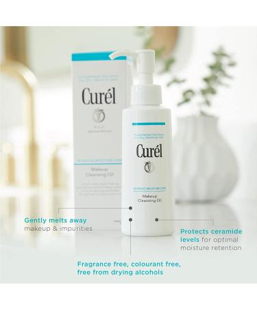 Curl Japanese Skin Care Makeup Cleansing Oil - 5oz | Oil-Based Remover for Dry, Sensitive Skin | Fragrance-Free - Buy Online on GoSupps.com