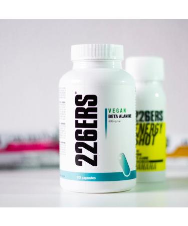 Buy 226ERS Vegan Beta-Alanine - Premium Vegan Dietary Supplement | 90 Capsules | Boost Athletic Performance & Recovery - Buy Online on GoSupps.com
