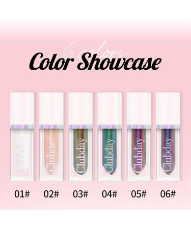 Liquid Glitter Eyeshadow - Long Lasting Waterproof Metallic Shimmer Makeup | Chameleon 05# SL05 - Shop Now for Stunning Eye Looks - Buy Online on GoSupps.com