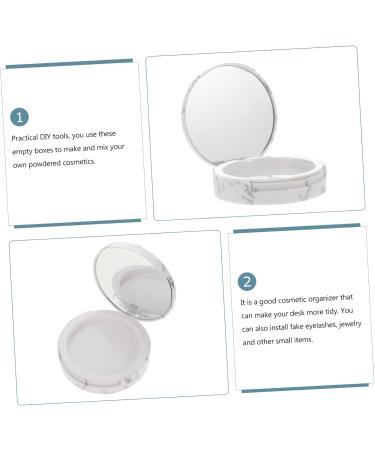 Beavorty 2pcs Storage Box Cosmetic Powder Case Powder Puff Case Powder Compact Case DIY Powder Case - Buy Online on GoSupps.com