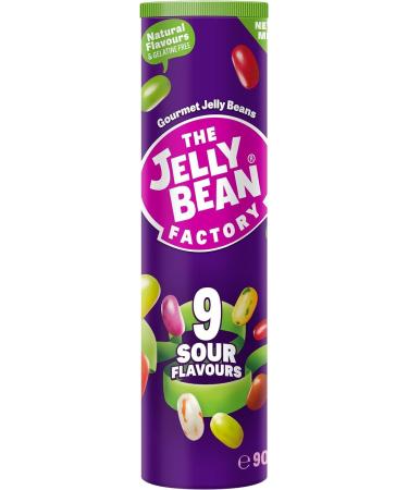 Jelly Bean Factory Tubes Mix Pack | Sour Mix Tube Gourmet Mix Tube & Fruit Mix Tube (3 x 90g) - Buy Online on GoSupps.com