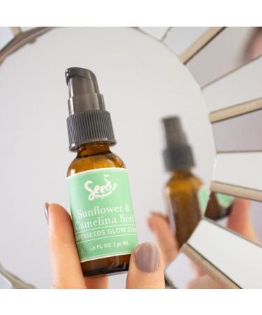 Natural Superseeds Glow Serum | Sustainable Vegan Clean Beauty | 1 fl oz (30 ml) - Radiant Skin Formula - Buy Online on GoSupps.com