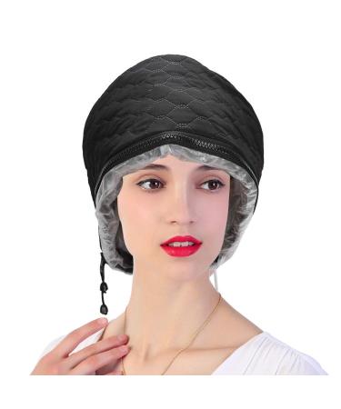 Electric Hair Heating Hat - Hot Oil Treatment & SPA Nourish Care | Adjustable Temperature | Soft PU Material - Deep Conditioning Hair Care - Buy Online on GoSupps.com