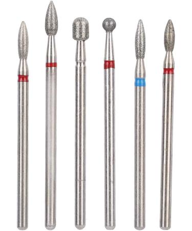 Nail Drill Bits Ceramic Nail Mill Bits Professional Remove Gel Acrylic Cuticle Diamond Tungsten Carbide Tools for Nail Beautify Polishing Clear Care Manicure Pedicure(JG#9) - Buy Online on GoSupps.com