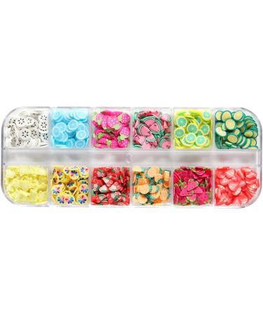 MISHITI Fruit Soft Polymer Clay Slices - UV Epoxy Resin Mold Filler & Nail Art Decoration | International Shipping - Buy Online on GoSupps.com