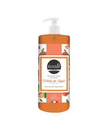 Boldair BOLDAIR - Peach Vine Hand Wash - Cleansing Moisturizing and Softening Formula - 500ml - Made in France