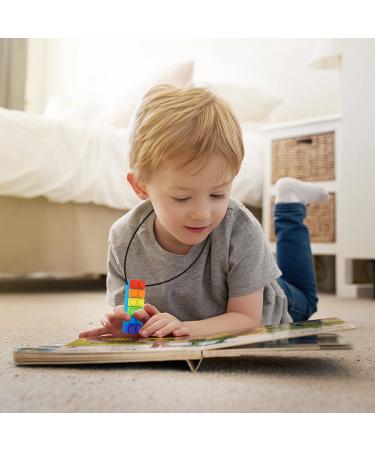 Rainbow Sensory Chewing Chain Set (4 Pieces) - Oral Motor Skills Autism & ADHD Solutions Bite Ring & Chewing Trailer - Buy Online on GoSupps.com