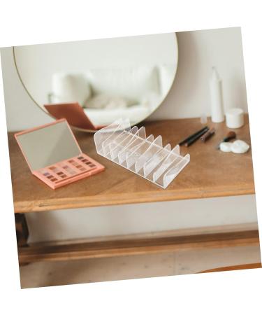 Housoutil Eyeshadow Organizer 4pcs Eyeshadow Storage Organizing Multi-Grid Multi-Purpose Display Eye Makeup Puff Multipurpose - Buy Online on GoSupps.com