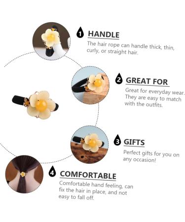 minkissy 1pc Hair Scrunchie Hair Wrap Strips Chinese Style Hair Accessory Hanfu Hair Rope Flower Hair Accessories Colored Hair Clips Antique Ponytail Holders Lady Ponytail Holder - Buy Online on GoSupps.com