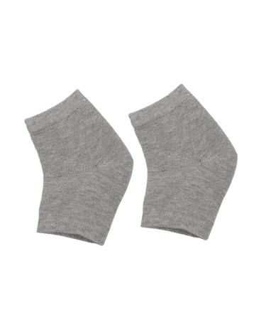 Ipetboom Gel Heel Socks Cracked Heels Gel Socks Silicone Gel Crystal Perfume Bottle Feet Cracked Socks Scissor Sleeve Nylon Socks Silicone Heel Socks Moisturizing Open Toe Socks