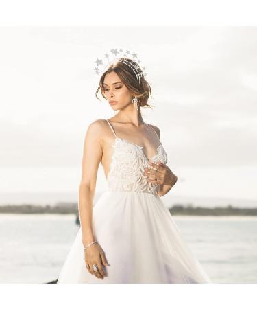 Beaupretty Star Headband Christmas Headband Rhinestone Glitter Star Headband Xmas Hair Accessories New Year Headband for Party Festival Holiday Birthday - Buy Online on GoSupps.com