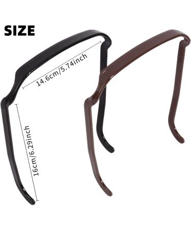  Square Headbands for Women & Men - 3 Piece Invisible Hair Ties for Curly & Thick Hair - Stylish Hair Bands for Sunglasses  - Buy Online on GoSupps.com