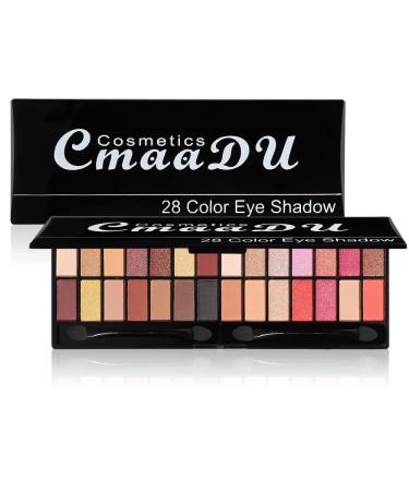 FAEYLI 28 Color Matte Glitter Eyeshadow Palette - Long-Lasting & Waterproof - Buy Online on GoSupps.com