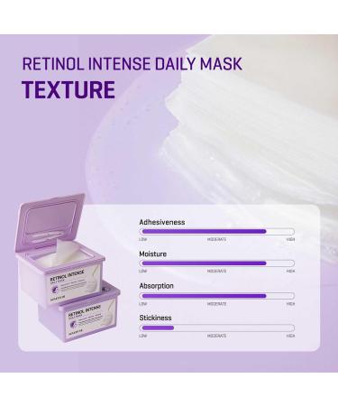 SOME BY MI Retinol Intense Daily Mask - 30 Sheets | Vegan Korean Face Mask for Glass Skin Elasticity & Anti-Aging - Buy Online on GoSupps.com