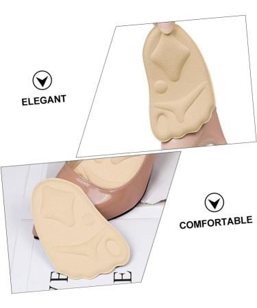 NOLITOY 4 Pairs Forefoot Pads - Gel Cushions & Invisible Insoles for High Heels | Comfort & Support for Your Feet - Buy Online on GoSupps.com