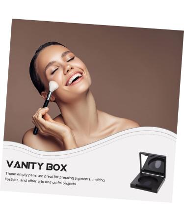 POPETPOP 20 Pcs Blush Box Eyeshadow Box Highlighters Makeup Containers Clear Makeup Organizer Plastic 5x5cmx5pcs Blackx5pcs - Buy Online on GoSupps.com