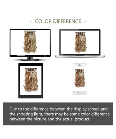 Brown Chestnut Clip in Hair Extensions - 22 Inch Synthetic 5PCS Set for Women - Halloween Hairpiece for Natural Thick Hair - Golden Copper Highlights - Full Head Coverage - Long Straight Style - Buy Online on GoSupps.com