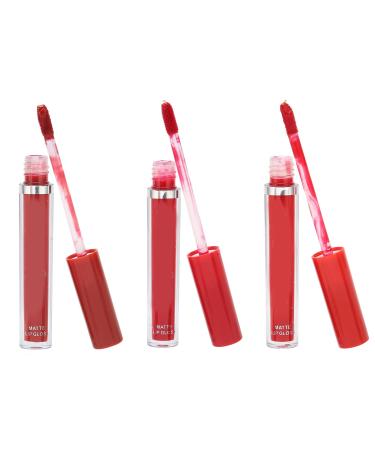 LipGloss sets for girls in teen age 3PCs Dragon Ranee Lip Glaze Matter Liquid Lipstick Long-lasting fashionable make-up for girls Women Of course plump long-lasting make-up o
