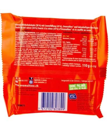 Ovomaltine Mini Milk Chocolate Branches x5 pieces (110g) - Buy Online on GoSupps.com