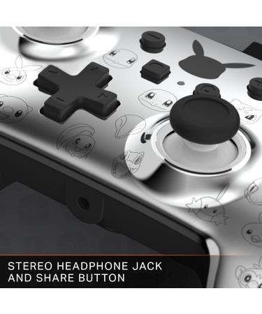 PowerA Enhanced Wired Controller - Pikachu Black & Silver for Nintendo Switch - Buy Online on GoSupps.com