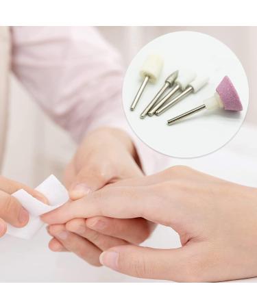 YNR 5 Pcs Sanding Nail Files Drill Bits Nails Edge Polish Cleaning Tools Electric Machine Accessory Manicure Pedicure Tips DIY Beauty - Buy Online on GoSupps.com