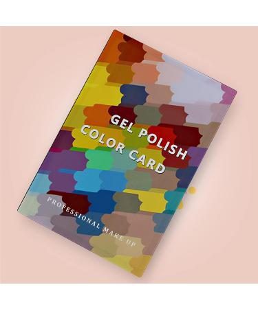 Nail Color Chart Book | Stylish Nail Polish Display for Salons & Manicure Shops - Perfect for Women & Girls - Buy Online on GoSupps.com