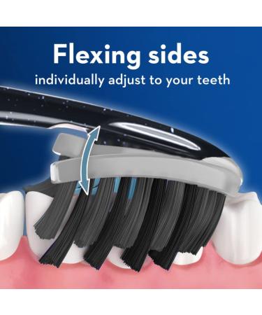 Oral-B Pro-Flex Charcoal Soft Toothbrush 4 Count - Manual - Buy Online on GoSupps.com