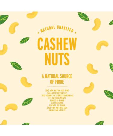 Happy Belly Whole Cashews 500g - Premium Quality, 1 Pack - Buy Online on GoSupps.com