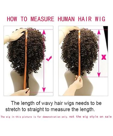 Short Curly Brazilian Human Hair Wig for Black Women | Middle Part Lace Front Bob Wig with Baby Hair | Jerry Curl Glueless Wig in 1B (10 ) | 10 Inch - Buy Online on GoSupps.com