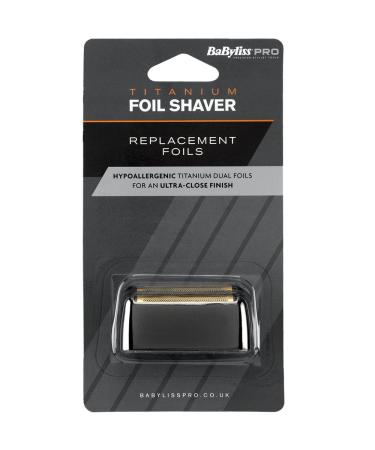 BaByliss titanium foil shaver replacement foils