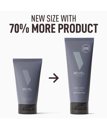 Bevel Men's Shaving Cream - Moisturizing Vitamin E & Aloe-Vera Formula - 4.0 fl. oz (New Version) - Buy Online on GoSupps.com