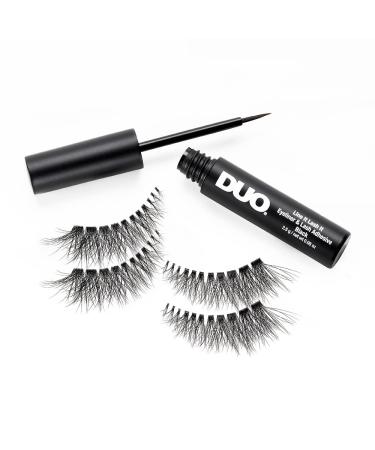 Ardell Lash Contour 371 Outer Volume Dramatic Eye-Elongating Effect + DUO Line It Adhesive | 2 Pairs - Buy Online on GoSupps.com