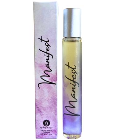 A Girl's Gotta Spa! Manifest Perfume for Women - Amber Patchouli Vanilla Roll On Perfume Oil - 10ml Vegan and Leaping Bunny Certified