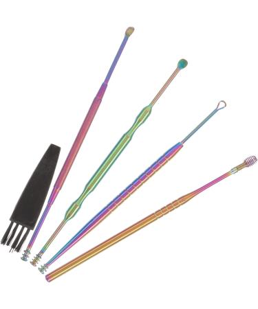 Ear Wax Remover Kit - Set of 3 Stainless Steel and Plastic Ear Cleaning Tools - Buy Online on GoSupps.com