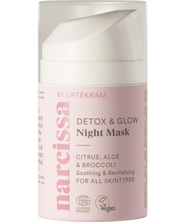 Narcissa by Urtekram - Detox & Glow night mask 50 ml