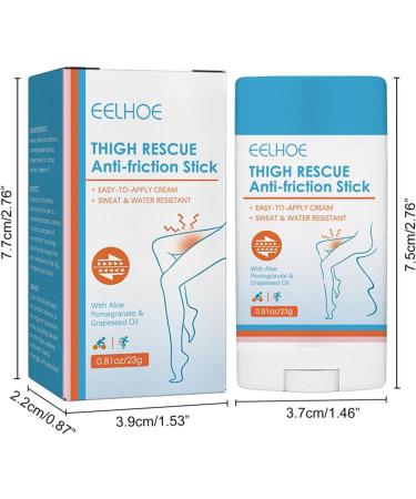 Anti-Friction Thigh Cream Anti-Friction Thigh Cream Anti-Chafing Foot Sports Cream Stick Women's Anti-Friction Cream for Feet Body Sports Stick Anti-Chafing (3 x 69 g) - Buy Online on GoSupps.com