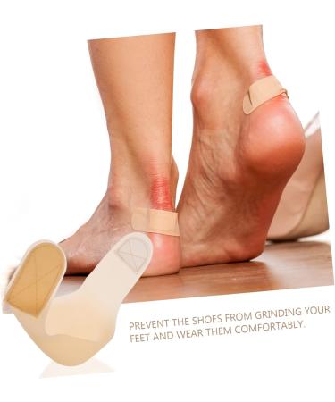 Healvian 8 Pairs Heel Protector | Soft Silicone Foot Cushions for Cracked Heels & Plantar Relief | Breathable TPR Moisturizing Socks - Buy Online on GoSupps.com