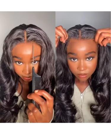 UNICE Body Wave Pre Cut Glueless Lace Front Wig 16 HD Human Hair 150% Density - Breathable Cap Beginner Friendly - Buy Online on GoSupps.com