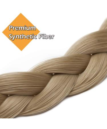 Shop Silk-Co Women's 3 Strand Blonde Hair Band | Vintage Braided Headband & Hair Extensions - Buy Online on GoSupps.com